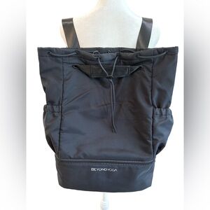Beyond Yoga black backpack. NWT gym yoga exercise carryall